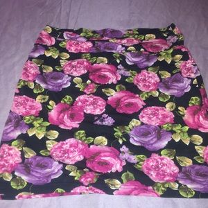Forever 21 floral skirt